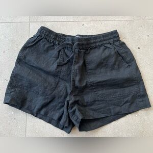 Quince European linen shorts